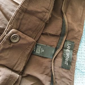 Brown Lane Bryant Petite Slacks